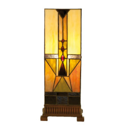 Stolní lampa Tiffany Cadence- 18*45 cm 1x E27 / max 60Watt