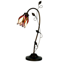Stolní lampa Tiffany - 34*24*72 cm / E14/max 1*40W