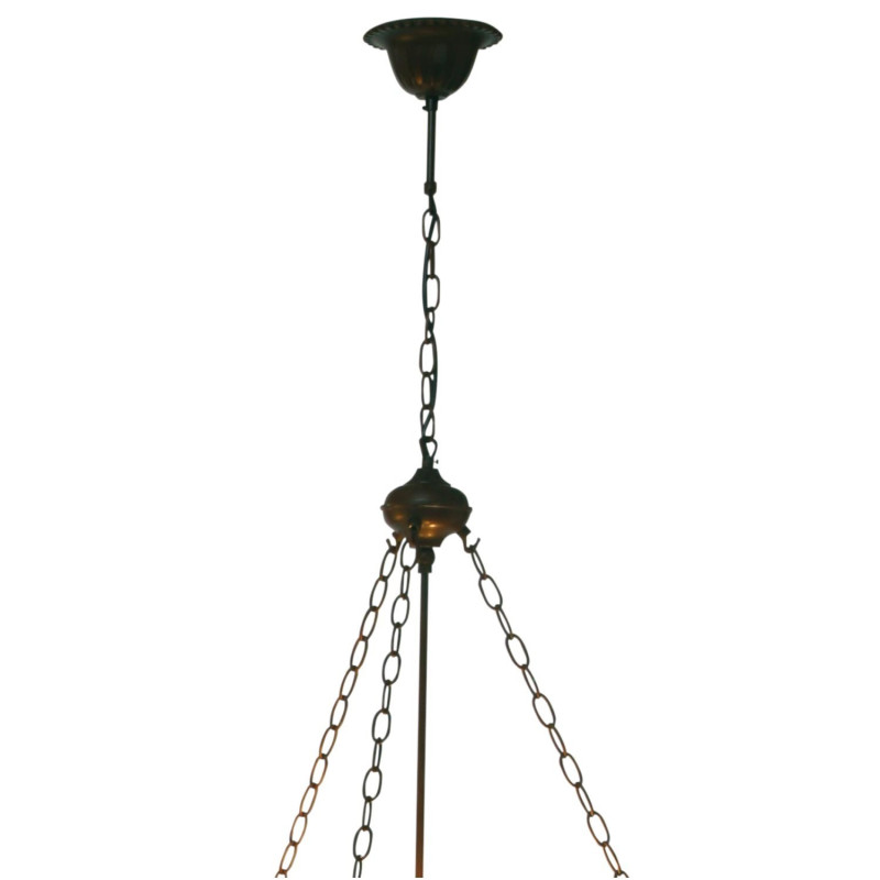 Kovový stropní držák lustru - 100 cm 3x E27 / Max 60W