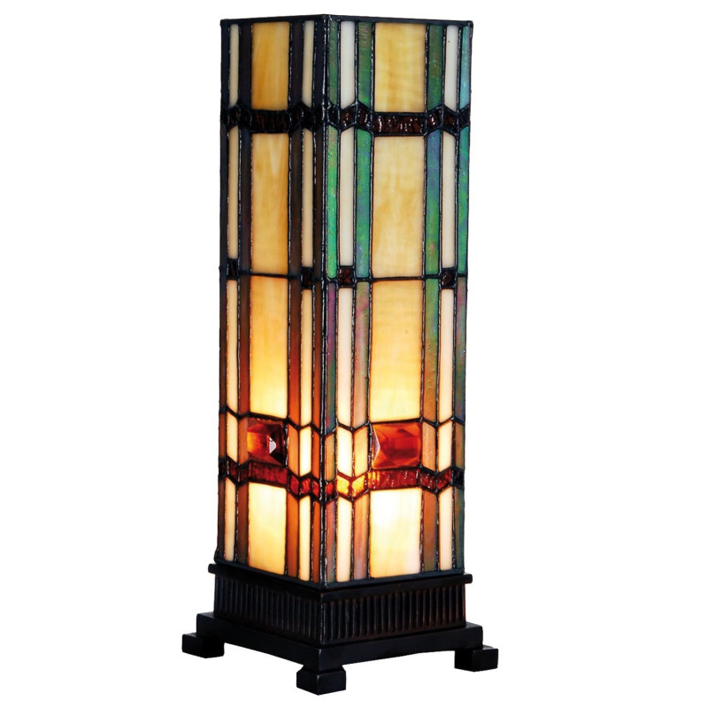 Stolní lampa Tiffany - 12.5*35 cm 1x E14 / Max 40W