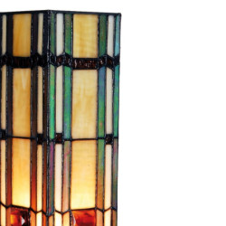 Stolní lampa Tiffany - 12.5*35 cm 1x E14 / Max 40W
