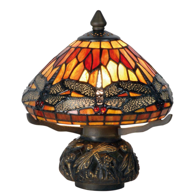 Stolní lampa Tiffany - Ø 22*21 cm 1x E14 / Max 40W