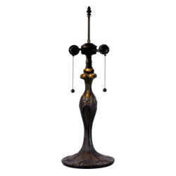 Zdobená noha k lampě Tiffany - Ø 17*55 cm 2x E27 / Max 60W