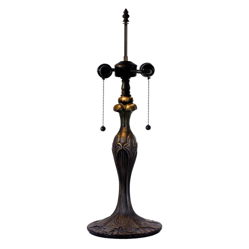 Zdobená noha k lampě Tiffany - Ø 17*55 cm 2x E27 / Max 60W