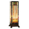 Stolní lampa Tiffany - 12.5*35 cm 1x E14 / Max 40W
