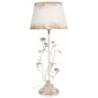 Vintage stolní lampa s růžemi -  Ø 33* 79 cm / E27/60W