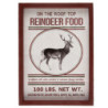 Obraz Jelen Reindeer food - 27*3*37 cm