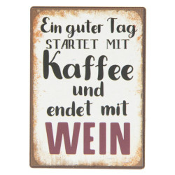 Magnet Kaffe und Wein - 5*7*0.5 cm