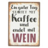 Magnet Kaffe und Wein - 5*7*0.5 cm