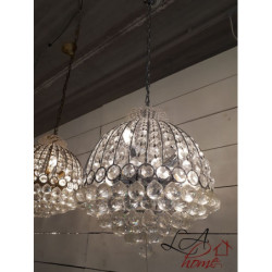 Křišťálový lustr - 	55-180 * Ø48 cm