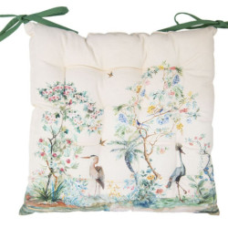 Podsedák s výplní Birds in Paradise - 40*40 cm