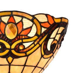 Nástěnná lampa Tiffany Fleur - 30*15*20 cm 1x E14 / Max 40W