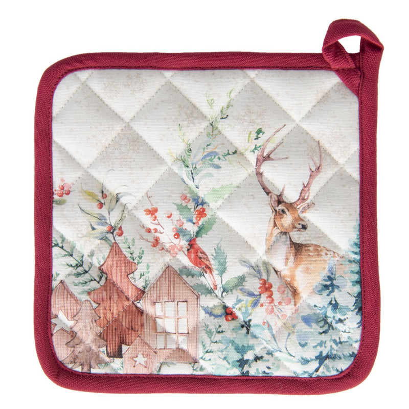 Chňapka -podložka  Dearly Christmas - 20*20 cm
