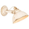 Nástěnná bílá retro lampa - 21*30*19 cm E14/25W