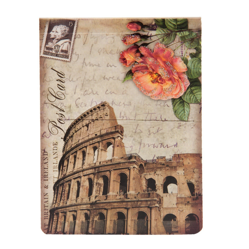 Retro zápisník Post card - 13*9 cm