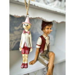 Závěsná dekorativní ozdoba Pinocchio - 3*3*11 cm
