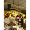 Závěsné svítidlo Tiffany Fruits - 94*41*115 cm 3x E27 / Max 60W