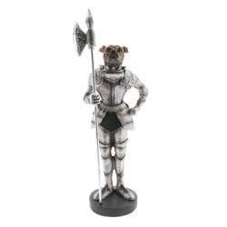 Dekorace Pes v brnění - 13*9*33 cm
