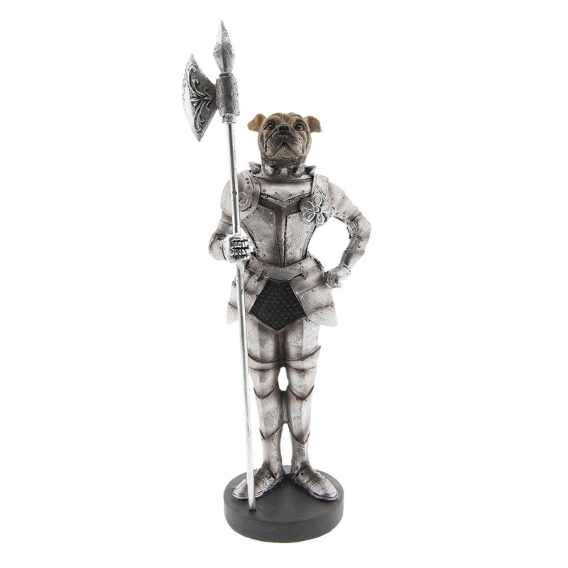 Dekorace Pes v brnění - 13*9*33 cm