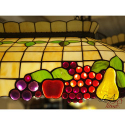 Závěsné svítidlo Tiffany Fruits - 94*41*115 cm 3x E27 / Max 60W