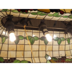 Závěsné svítidlo Tiffany Fruits - 94*41*115 cm 3x E27 / Max 60W