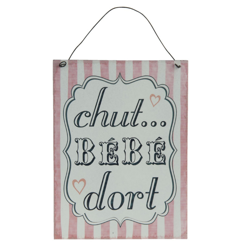 Kovová cedule Chut Bebe - 20*15 cm