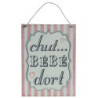 Kovová cedule Chut Bebe - 20*15 cm