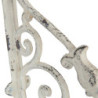 Kovová policová konzole s patinou a ornamenty  - 32*5*20 cm