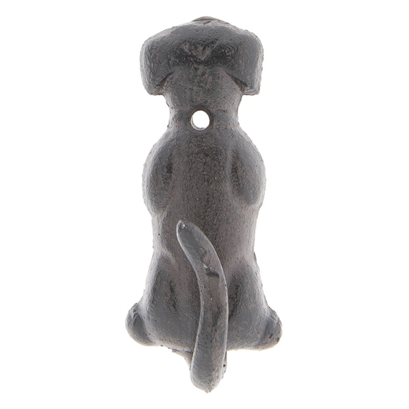 Litinový nástěnný háček Pejsek - 5*4*10 cm