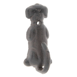 Litinový nástěnný háček Pejsek - 5*4*10 cm