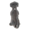 Litinový nástěnný háček Pejsek - 5*4*10 cm