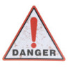 Nástěnná cedule Danger - 30*34 cm