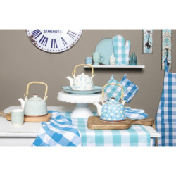 Zelená károvaná chňapka Classic Farmers - 16*30 cm