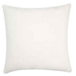 Bílý povlak na polštář French Flower white - 50*50 cm
