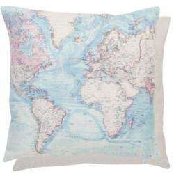 Povlak na polštář Map - 40*40 cm