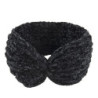 Černá dámská žinilková čelenka Peppe - 22*12 cm