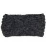 Černá dámská žinilková čelenka Peppe - 22*12 cm