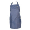 Bavlněná kuchyňská zástěra s denim provedením - 70*65 cm