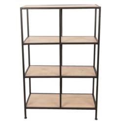 Kovová stojací police Oblong - 60*25*90 cm
