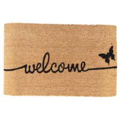 Kokosová rohožka Welcome - 75*45*1 cm