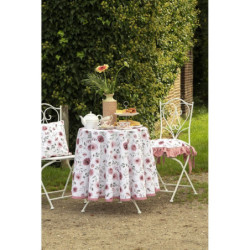 Set zahradního kovového nábytku Adaleide - Ø 60*70 / 2x Ø 40*40*92 cm