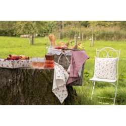 Set zahradního kovového nábytku Adaleide - Ø 60*70 / 2x Ø 40*40*92 cm