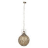 Zlatá závěsná lampa Baldoin - 45*45*70/175 cm E27/max 1*40W