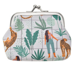 Malá zapínací peněženka Tiger Lady XS - 7*9 cm