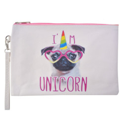 Toaletní taška Unicorn s pejskem M - 28*18 cm