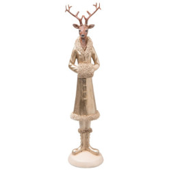 Dekorace Jelen - 8*8*35 cm