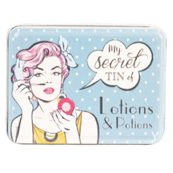 Kovová krabička My secret - 11*8*4 cm
