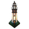 Stolní lampa Tiffany Lighthouse - 11*11*25 cm