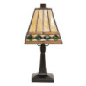 Stolní lampa Tiffany Pyramid - Ø 20*30 cm