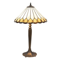 Tiffany stolní lampa Shantell - Ø 40*62 cm
